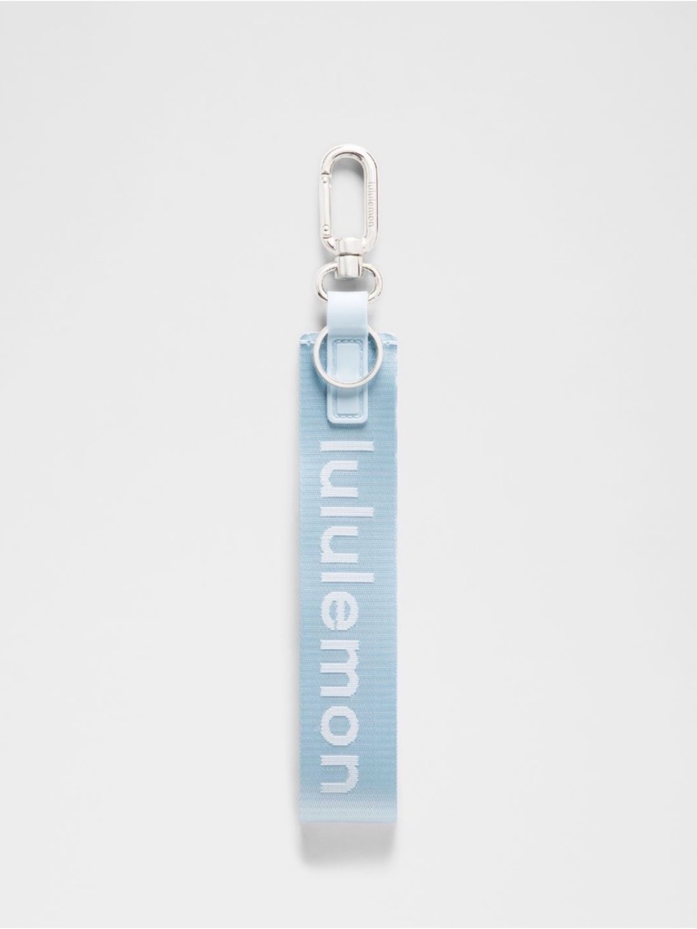 Lululemon Foam Cloud/Pink Pearl/Silver Never Lost Keychain NWT